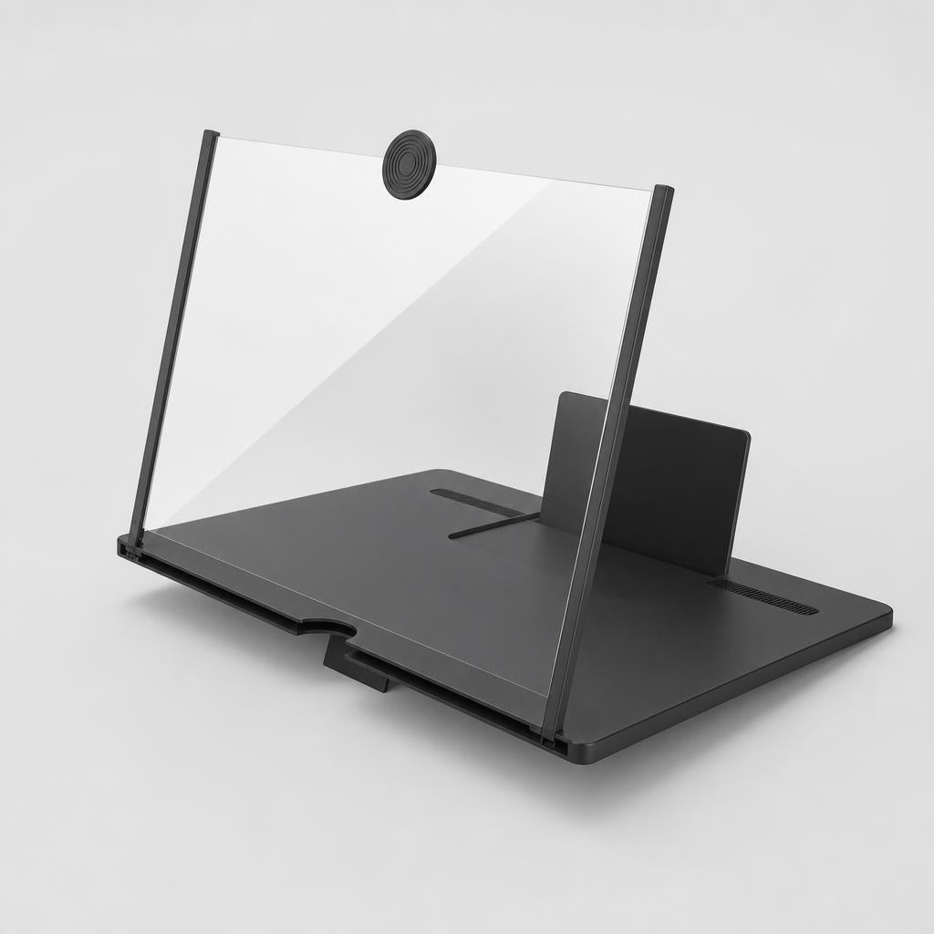 Amplificador de pantalla 3D HD para mรณvil, vista frontal